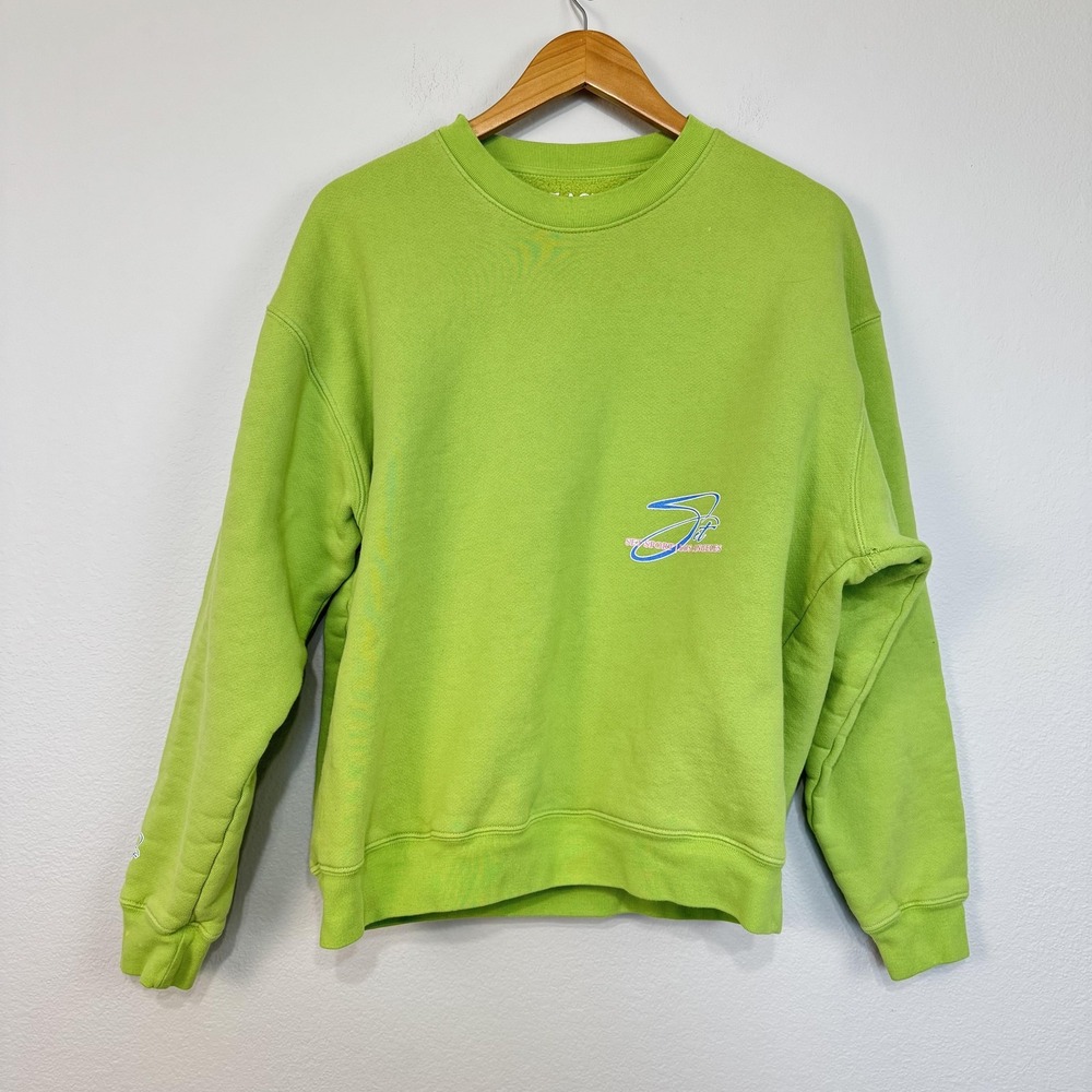 Set Active Sweatshirt Womens Small Crewneck Pullover Sport Los Angeles Oversized